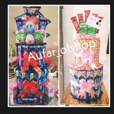 Kue ultah snack tower ultah request uang tarik requ