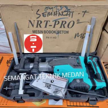 PH11HD MESIN JACK BOBOK BOR BETON HAMMER 11 KG 11KG NRT PRO PH 11 HD