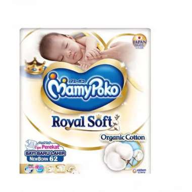 Mamypoko Royal Soft Perekat NB-S62 S60 L48 XL40  NB-S62