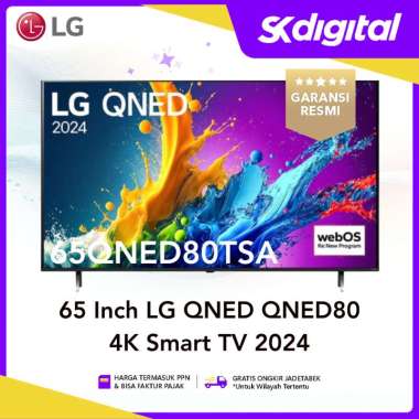 TV LG 65QNED80TSA 65inch smart tv uhd 4K 65QNED new 2024