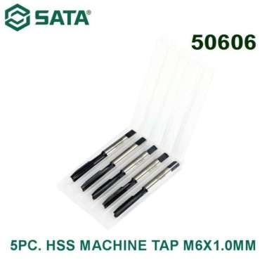 Sata Mata Bor 50606 - 5Pc. Hss Machine Tap M6 X 1.0 mm