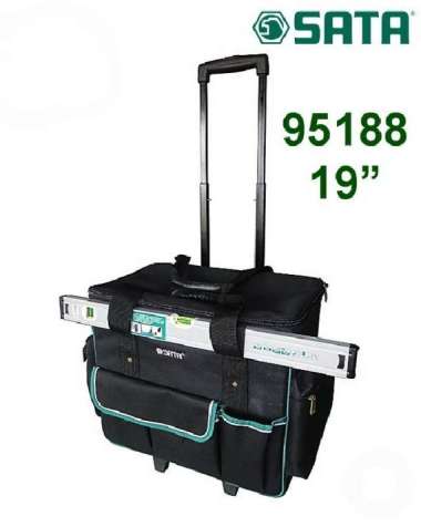 Tas Perkakas 95188 17" Trolley Tool Bag Sata Tools