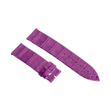Franck Muller Galet Croc-Embossed Strap Purple Purple