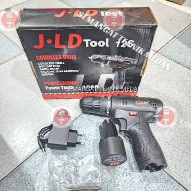 12S MESIN BOR LITHIUM BATERAI CORDLESS DRILL BESI 10MM 12V JLD 12 S