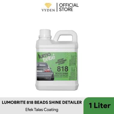 Pengkilap Mobil LUMOBRITE 818 Beads Shine Detailer Perawatan Nano Coating Hydrophobic MURAH 1 Liter