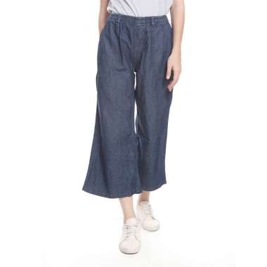 2nd Red Kulot Jeans Premium Biru Abu 272110 S