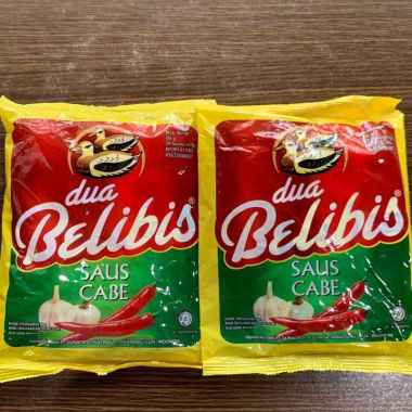 Saus cabe dua belibis sachet 9 gr murah / dua belibis saos sambal sachet