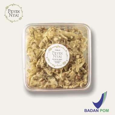 Peyek Nyai - Rempeyek Kacang Tanah (Large) Kedelai Hitam