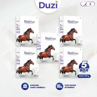 Susu Kuda Duzi Pure Bubuk Asli Herbal Lombok Paket 5 Box