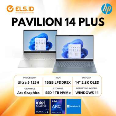HP Pavilion Plus 14 EW1002TU/EW1003TU Core Ultra 5 125H 16GB SSD 1TB BLUE