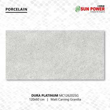 Granit Lantai Matt Carving Granilia - Dura Series 120x60 | Sun Power Platinum
