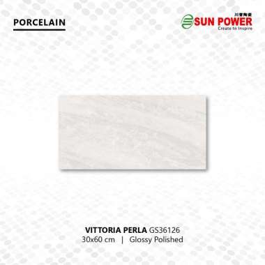 Granit Dinding Glossy Polished - Vittoria Series 30x60 | Sun Power Perla