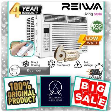 AC WINDOW REIWA 1 PK CW-0901RA CW0901 RA 0901RA 1 PK STANDARD LOW WATT AC WINDOW REIWA AC + BUBBLEWR