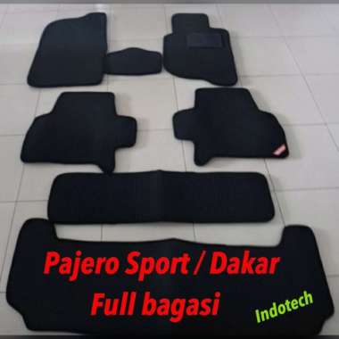 Karpet Mobil Mitsubishi Pajero Sport/Dakar FULL BAGASI 2 Lapis 2016-2019