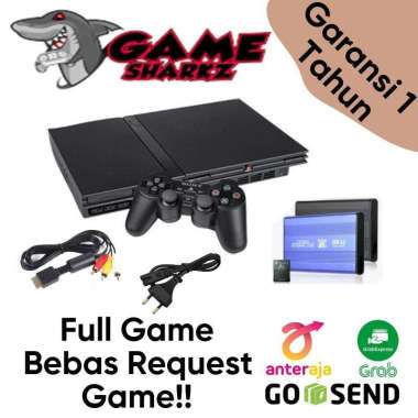 Sony ps2 slim Hdd external 2 stik getar Hardisk 160Gb