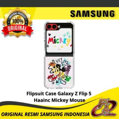 Flipsuit Case Samsung Galaxy Z Flip 5 Haainc Mickey Mouse - Original Resmi Samsung