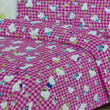 Kasur Ayunan Kain dan Rotan dilengkapi Bantal Bayi Bahan Dacron Empuk Halus Motif Karakter Lucu kasu