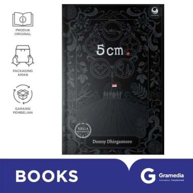 Novel 5 Cm (Donny Dhirgantoro) Hardcover (Cover 2024)