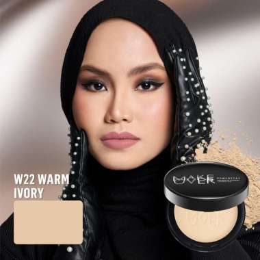 MAKE OVER Powerstay 24H Matte Powder Foundation W22 Warm Ivory