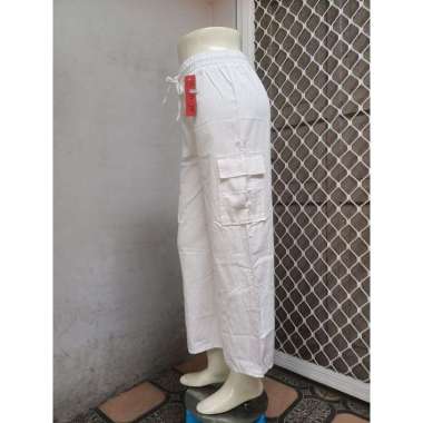 CELANA CARGO JEANS PINGGANG KARET WANITA HIGHWAIST CARGO JEANS WANITA CELANA CARGO WANITA TERBARU CE