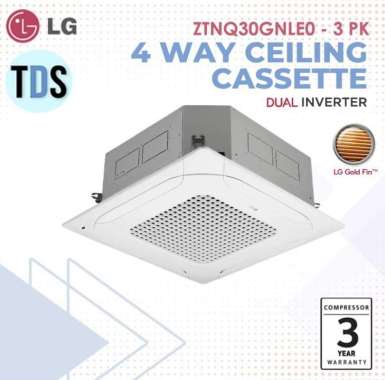AC LG CEILING CASSETTE 4 WAY ENTRY SERIES 3 PK - ZTNQ30GNLE0 - R32