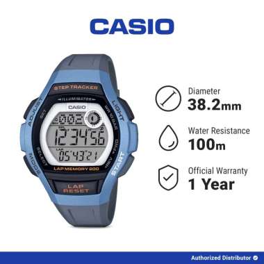 Casio Jam Tangan Wanita LWS-2000H-2AVDF Sport Resin Original