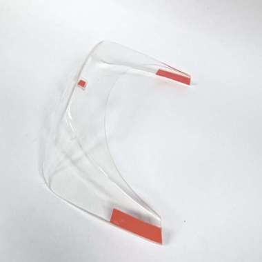Spoiler 3D Helm KYT RC7 - Dark Best Quality Clear