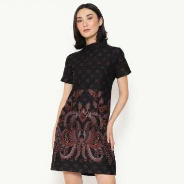 My Aksa Batik Wanita Dress Furing Emma Edrick XL