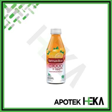 Hemaviton C1000 Botol 150 ml Orange Jeruk Vitamin C Less Sugar