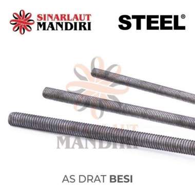 Asdrat Besi Hitam / Long Drat / As Drat (3M) 1"