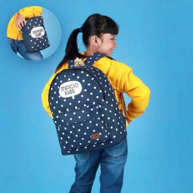 Tas sekolah anak laki laki perempuan backpack anak SD gratis tas kecil