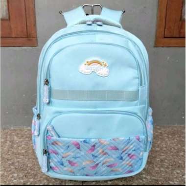 Tas Ransel Alto Anak perempuan / Tas Ransel Sekolah wanita Alto Ori - Hitam Biru