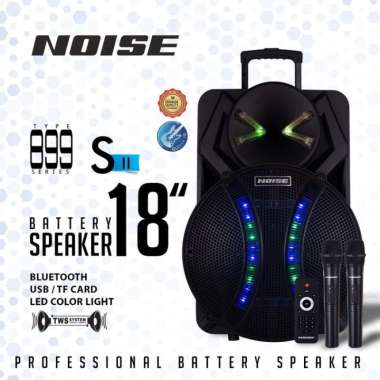 Noise 899 S 18 Inch Speaker Portable Wireless Bluetooth TERMURAH