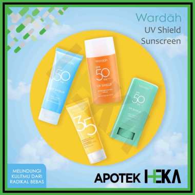 Wardah UV Shield - Sunscreen Wajah Active Protection Serum SPF 50