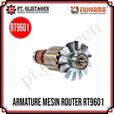 Fujiyama Armature Mesin Router RT9601 Angker Rotor Trimmer Besar 3601B 3601 B Makita
