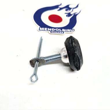 kunci tutup tangki vespa Hitam