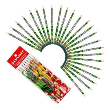 Bensia Pensil Kayu Veno JK isi 12 pc/ Pensil Kayu Serut