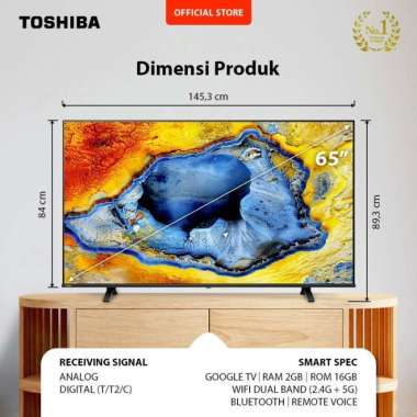 Toshiba 65C350NP Google TV Dolby Vision 65 Inch