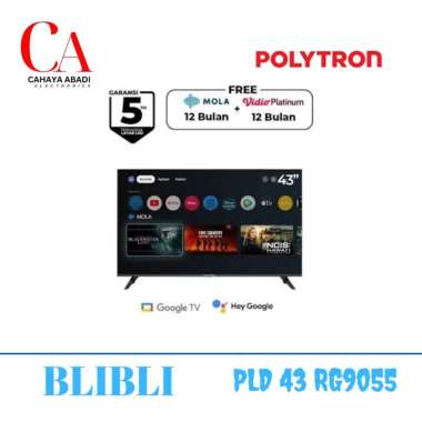 POLYTRON LED TV SMART CINEMAX TV 43 inch PLD 43RG9059 SMART TV POLYTRON