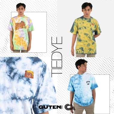 Guten Inc - Kaos Lengan Pendek Tiedye Pria CHILL TIEDYE XL