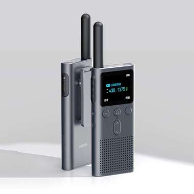 Original Xiaomi Mijia 2S Walkie Talkie HT Walki Talki Smart LCD Display Wide Range Radio FM