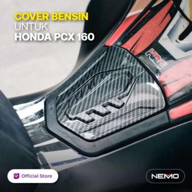 NEMO Cover Bensin / Tutup Bensin Carbon Honda Pcx 160
