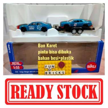 SIKU Super 2565 Dodge Charger with Dodge Challenger SRT Racing