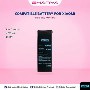 Baterai BM4N XiaoMi Mi 10 5G Mi10 Pro Battery HP Handphone BM 4N Double Power Dual Real Capacity Wix