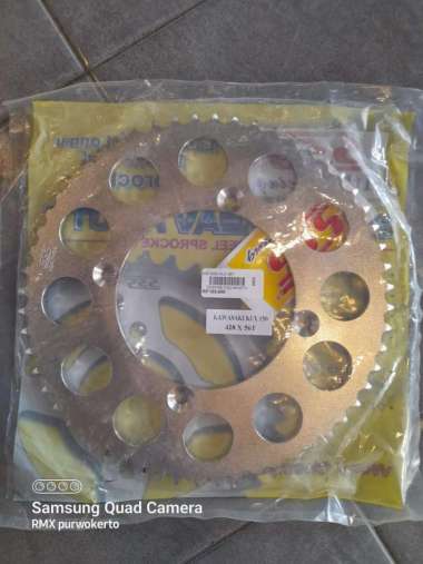 Gir Belakang Kawasaki KLX150 Ukuran 56