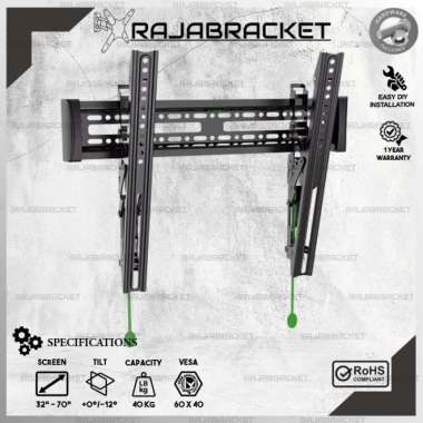 Bracket Braket Tv 32 40 43 50 55 Inch, Led Lcd Tv Premium Waterpass Multicolor