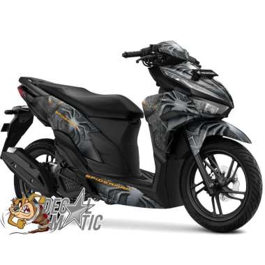 Decal Vario 125 New 2022 Full Body Stiker Full Body Honda Vario 125 New 2023 2024 Spderman Doff Hita