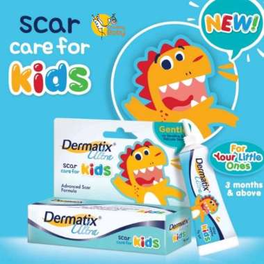 Dermatix Ultra Scar Care for Kids 9gr Gel Advanced | Formula Perawatan dan Memudarkan Bekas Luka