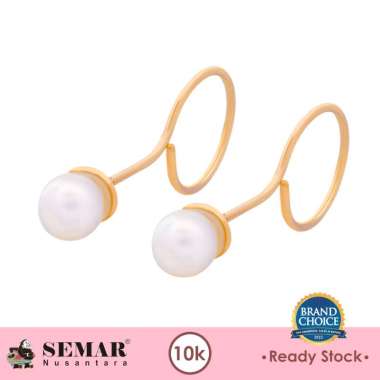 Anting Emas Toge Korea Micha Super Ringan Gold 10K Semar Nusantara