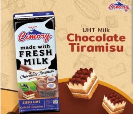 Cimory UHT 250ml isi 24 otak Tiramisu